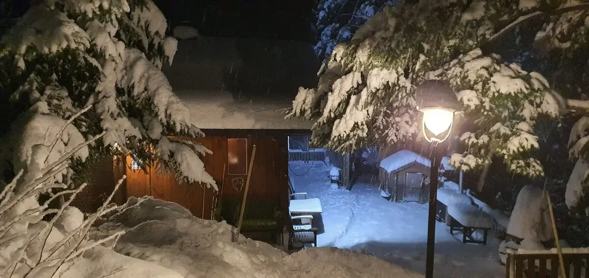 Ferienwohnung Engelberg im Winter mit Schneelandschaft